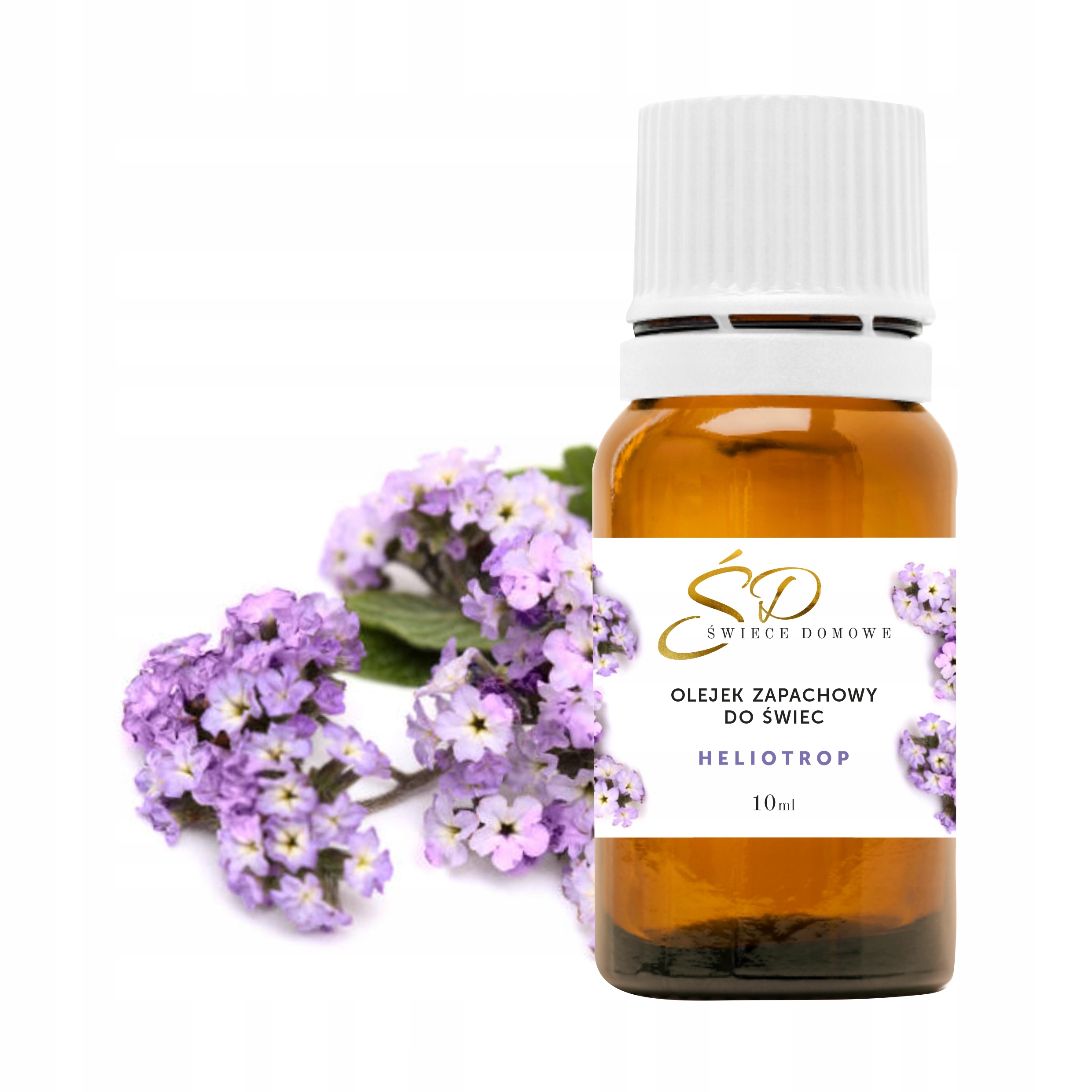 Zapach do świec wosk SOJOWY olejek Heliotrop 10ml