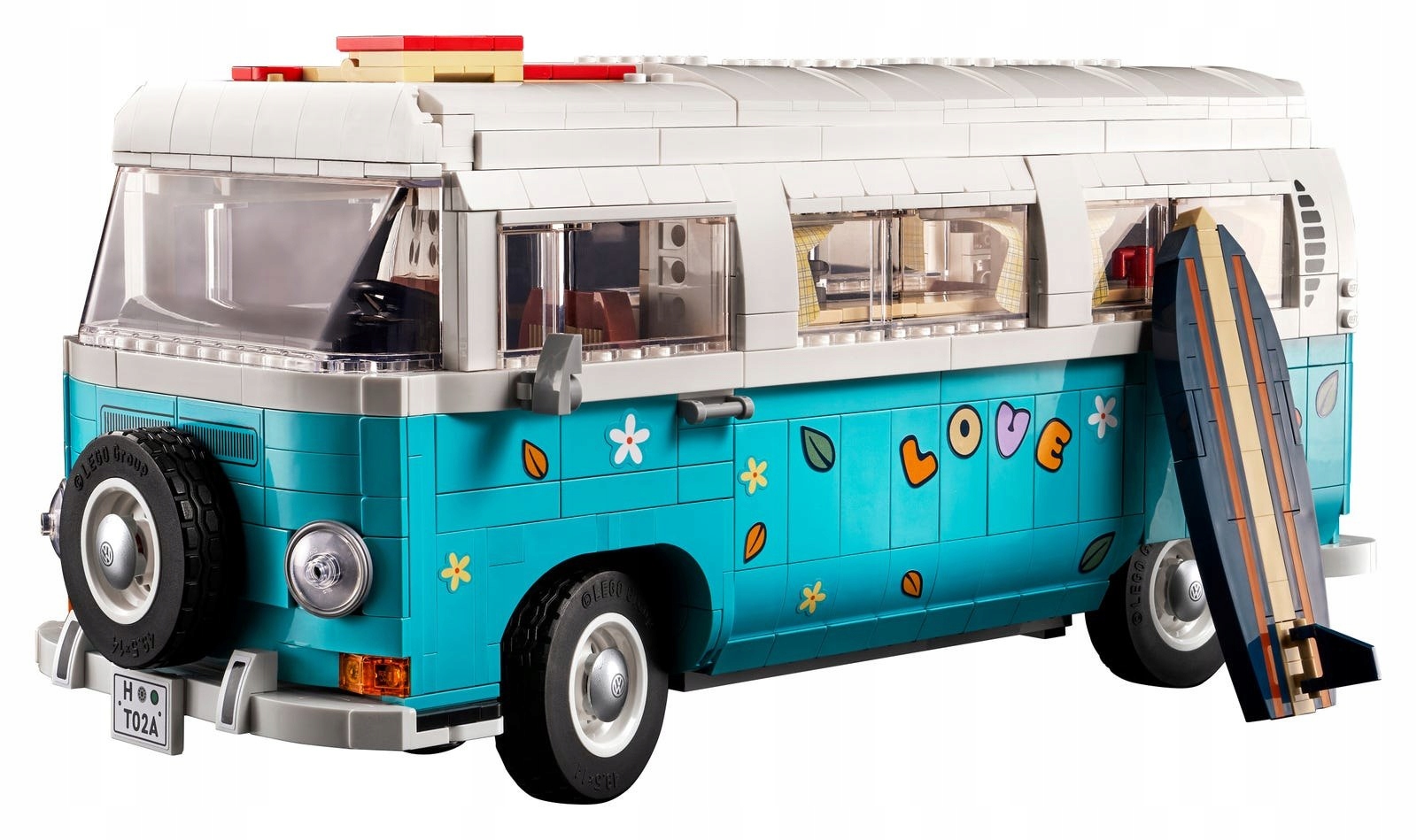 Lego 10279 Kempingový mikrobus Volkswagen T2