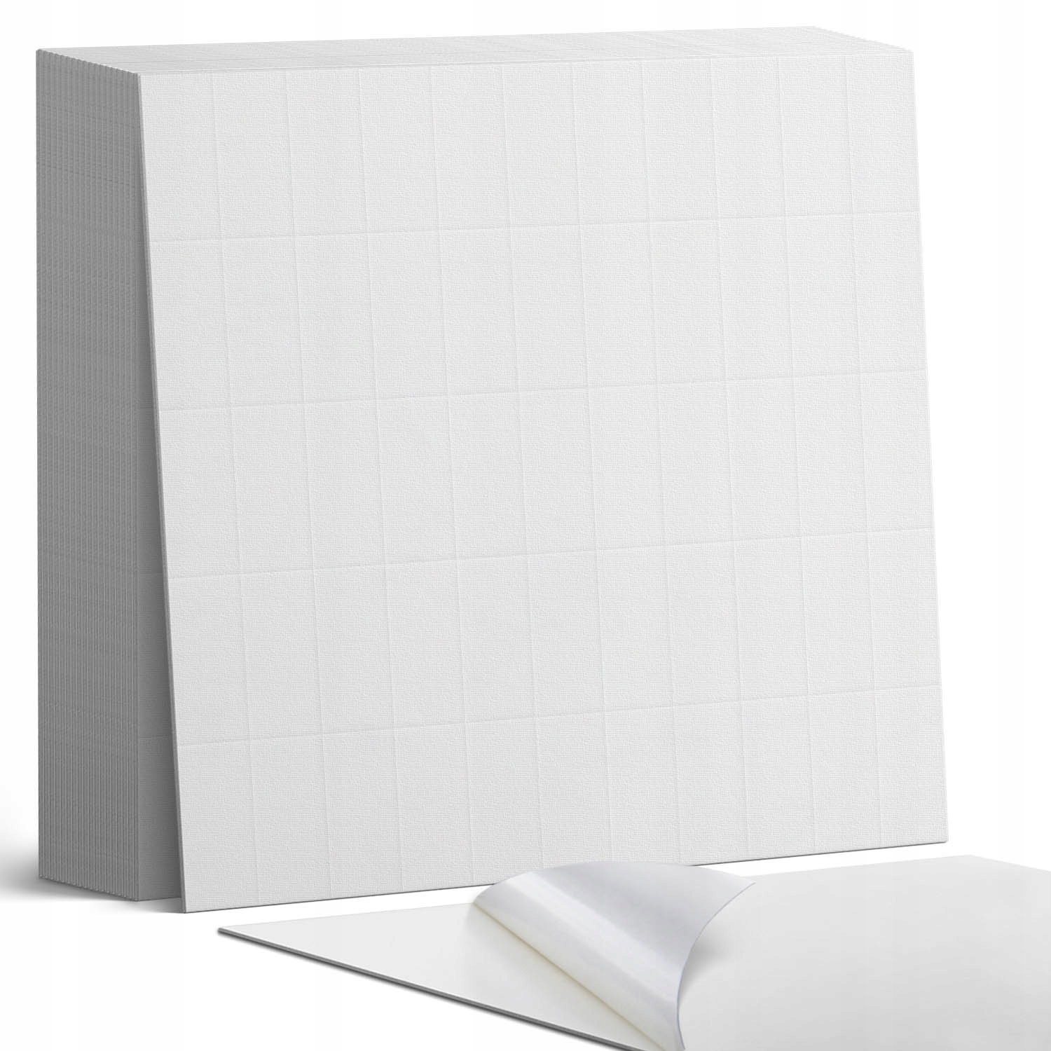 Sada dlaždic Vinyl Vzor obdélníkových světlých dlaždic 20 x 20 x 20 cm