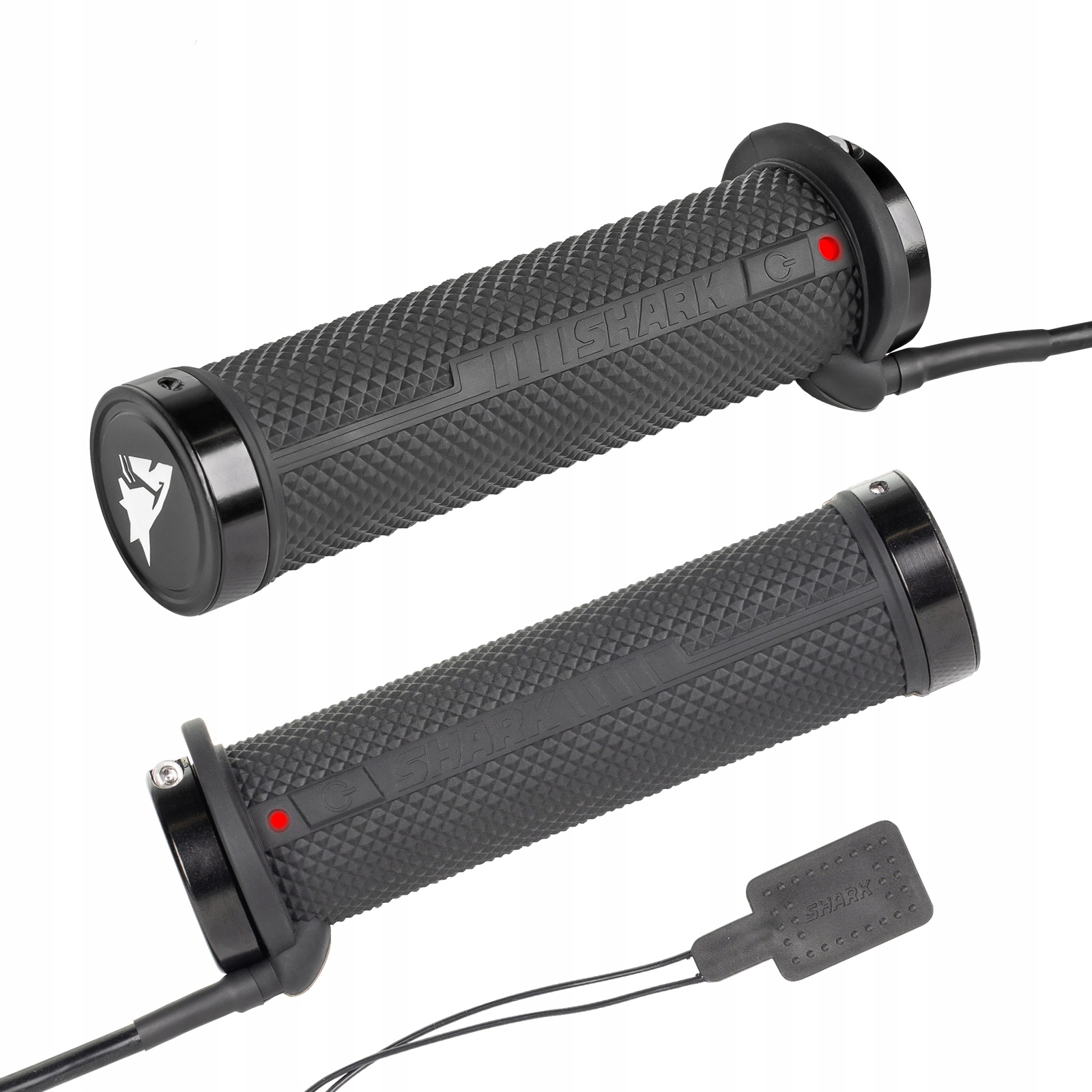 Vyhrievané manžety shark 45-stupňový lock-on vyhrievaný palec -22 mm