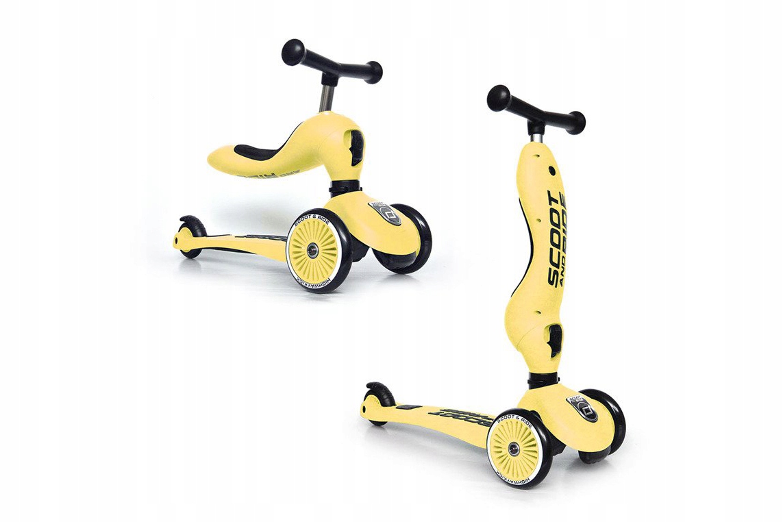 Hulajnoga dla dzieci Jeździk 2w1, Scoot and Ride, trójkołowa, wiek 1-5 lat Marka Scoot & Ride