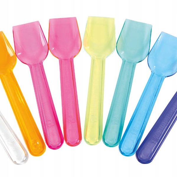 Łopatki do lodów mix kolorów fluor 1kg