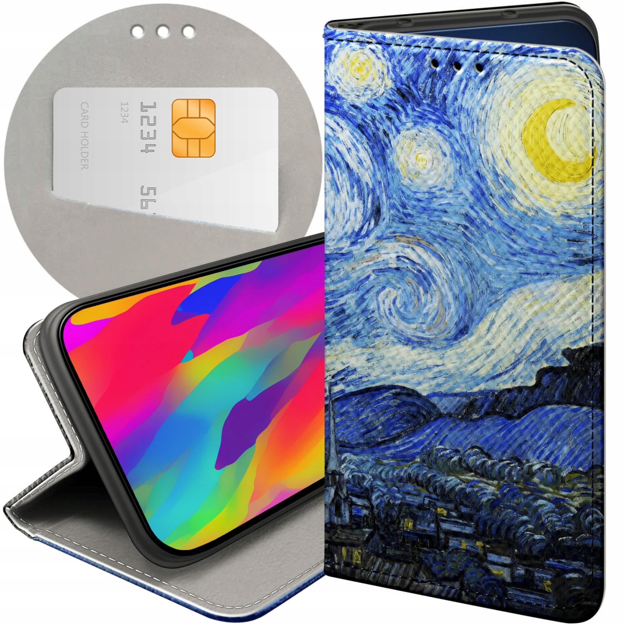 Etui Do Oppo A40 Vincent Van Gogh Van Gogh Gwieździsta Noc Malarstwo