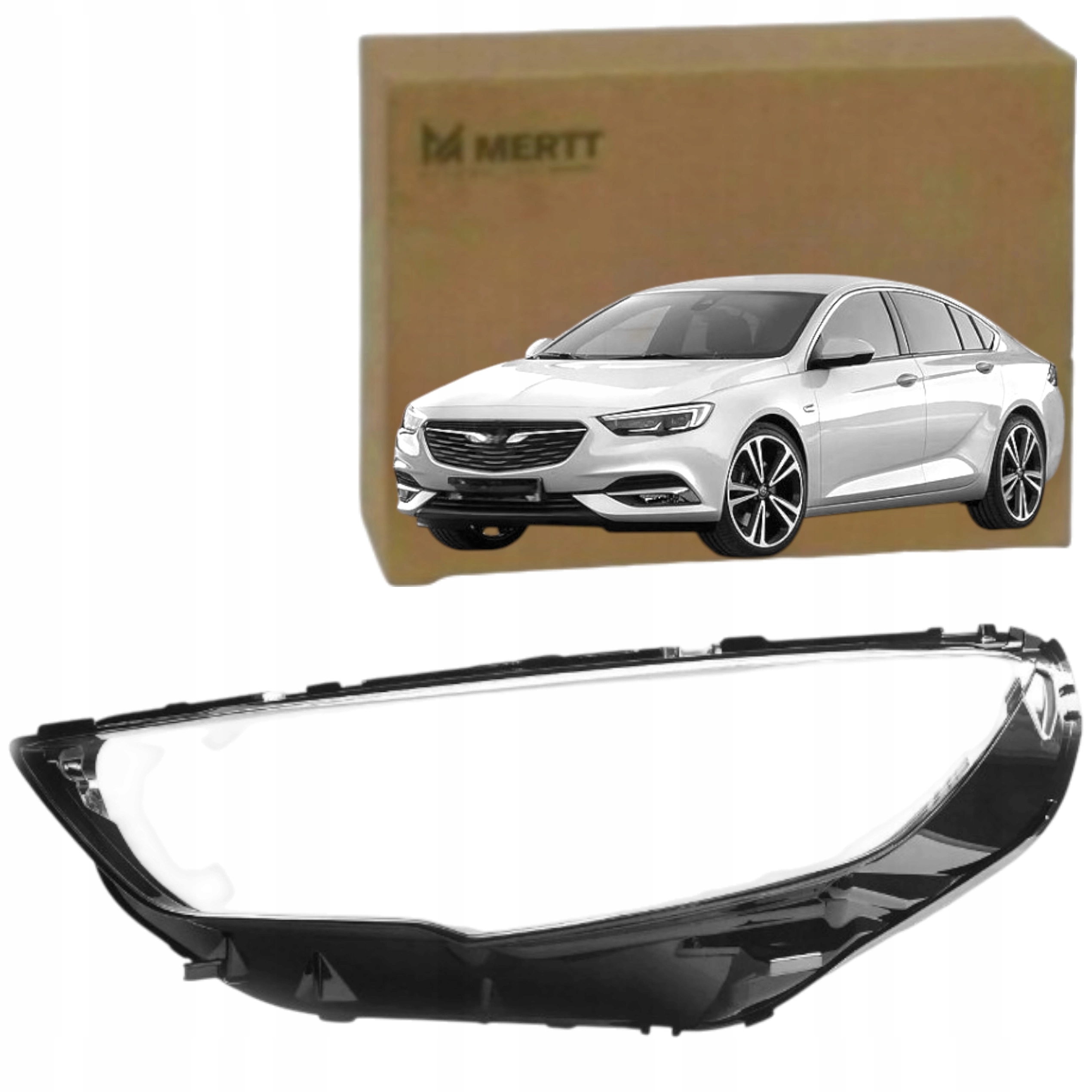 Sklo Reflektoru Předního Světla Levé Opel Insignia II 2018+