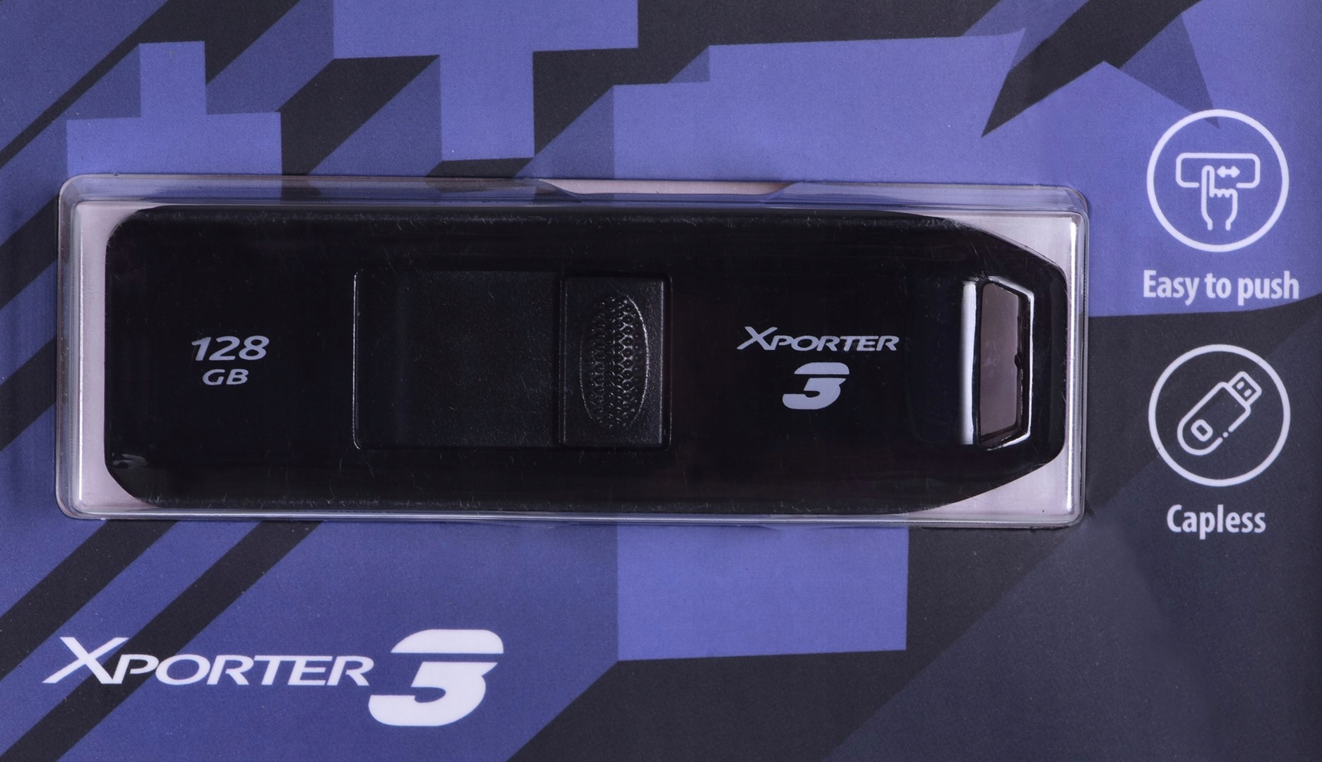 PARTIOT FLASHDRIVE Xporter 3 128GB Type A USB3.2 Szyfrowanie brak informacji