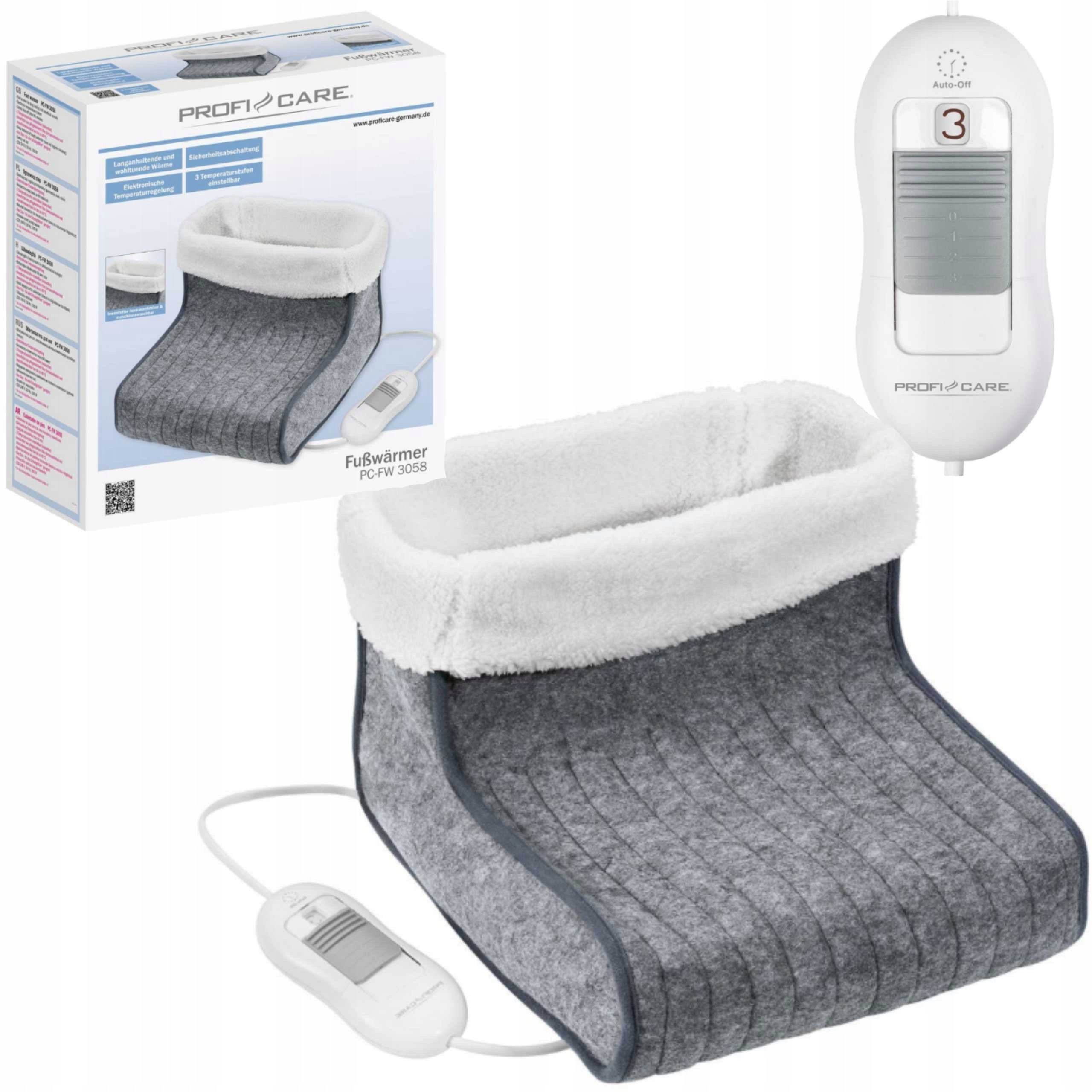 Elektryczny Ocieplacz Ogrzewacz Stóp Proficare Pc-fw 3058 100W