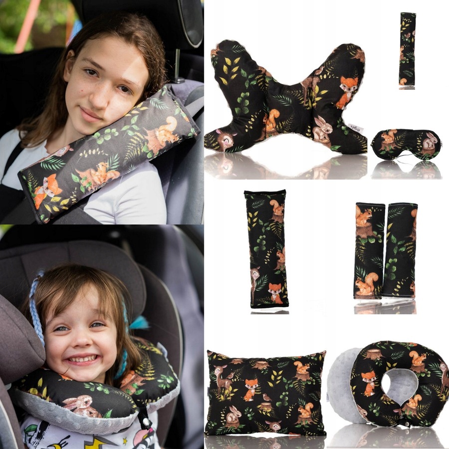 Opaska na oczy Maska do spania bawełna 2 rozmiary Wzór dominujący zwierzęcy