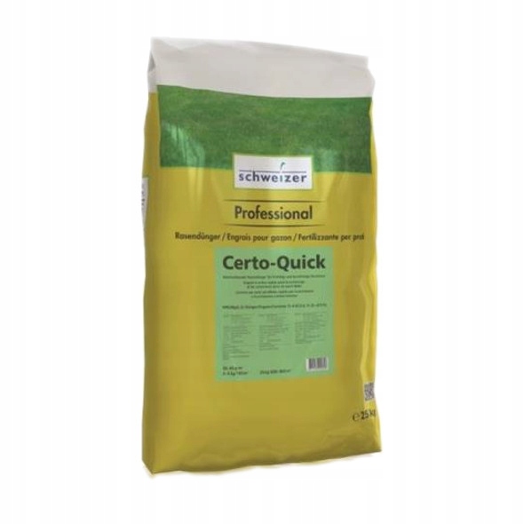 

Nawóz do trawnika Schweizer Certo Quick 25kg