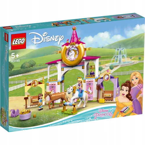 LEGO 43195 DISNEY KRÓLEWSKIE STAJNIE BELLI I ROSZPUNKI