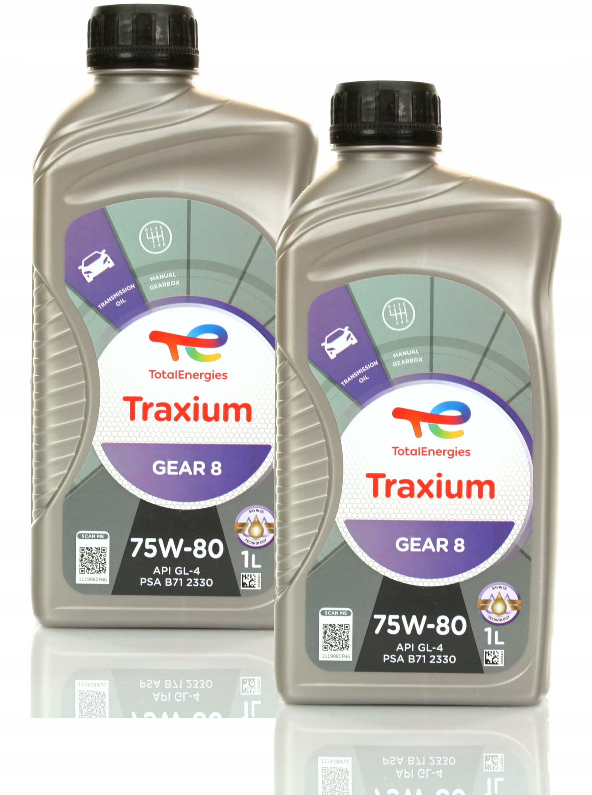 Olej Przekładniowy Total Traxium Gear 8 75W80 75W-80 2L