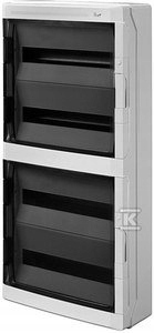 Rozvadzač N/t 4X18M IP65 Dvere Transp. Galant+