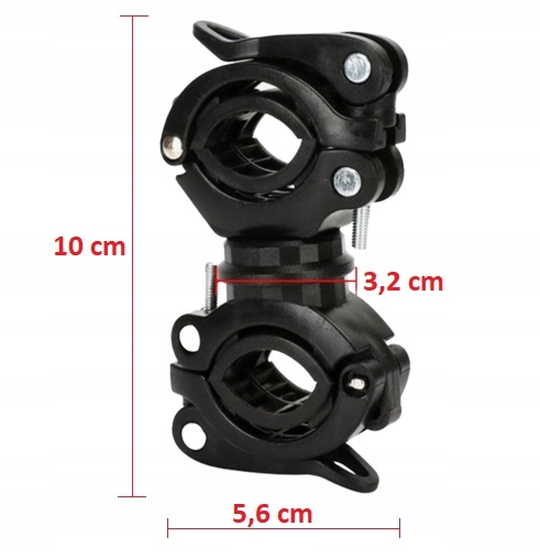 UCHWYT REGULOWANY NA ROWER 360° LATARKA CONVOY Marka Regmag