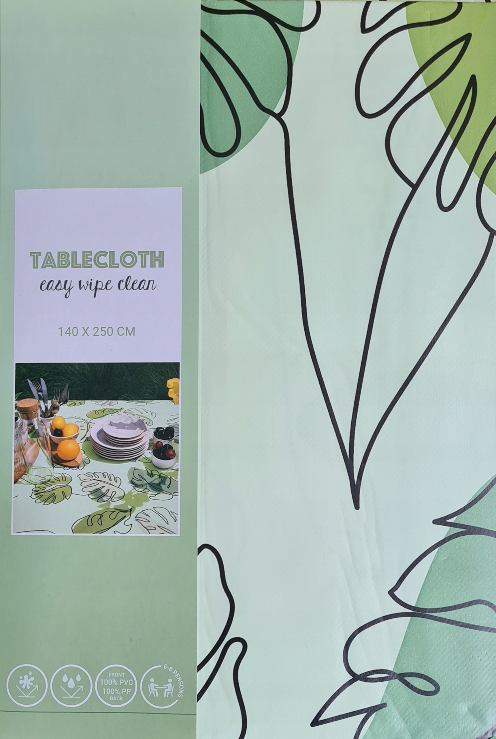 

Cerata Obrus Na Stół Zewnątrz Ogrodowy 140X250 XXL