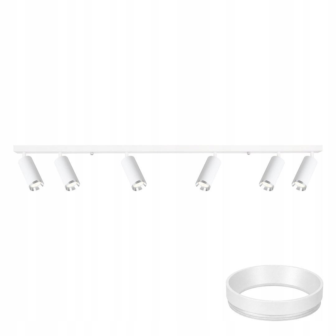 Stropný spot Milagro Mica Biely 1XGU10 Max 10W IP20