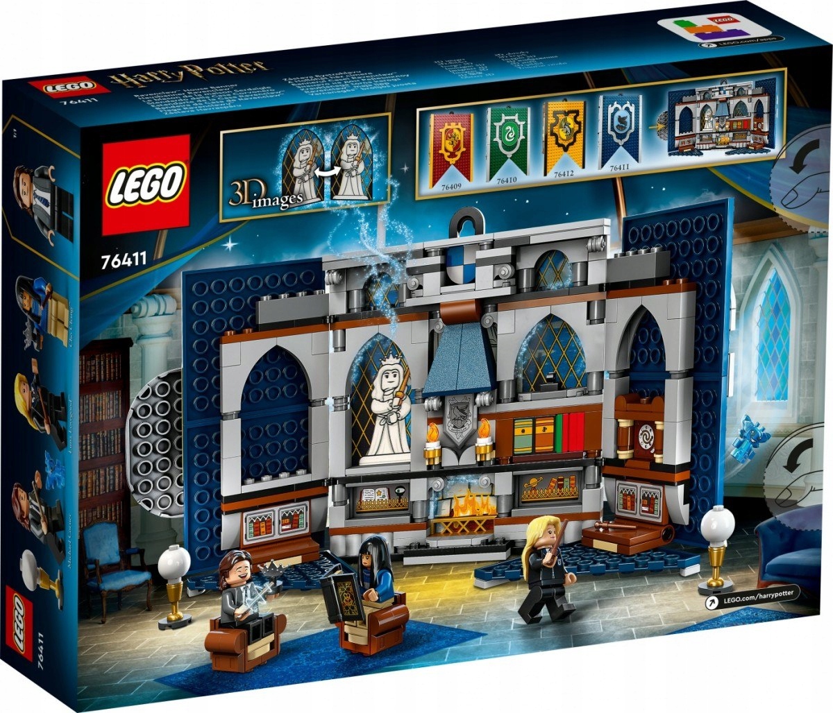 76411 LEGO Harry Potter Flaga Ravenclawu KLOCKI
