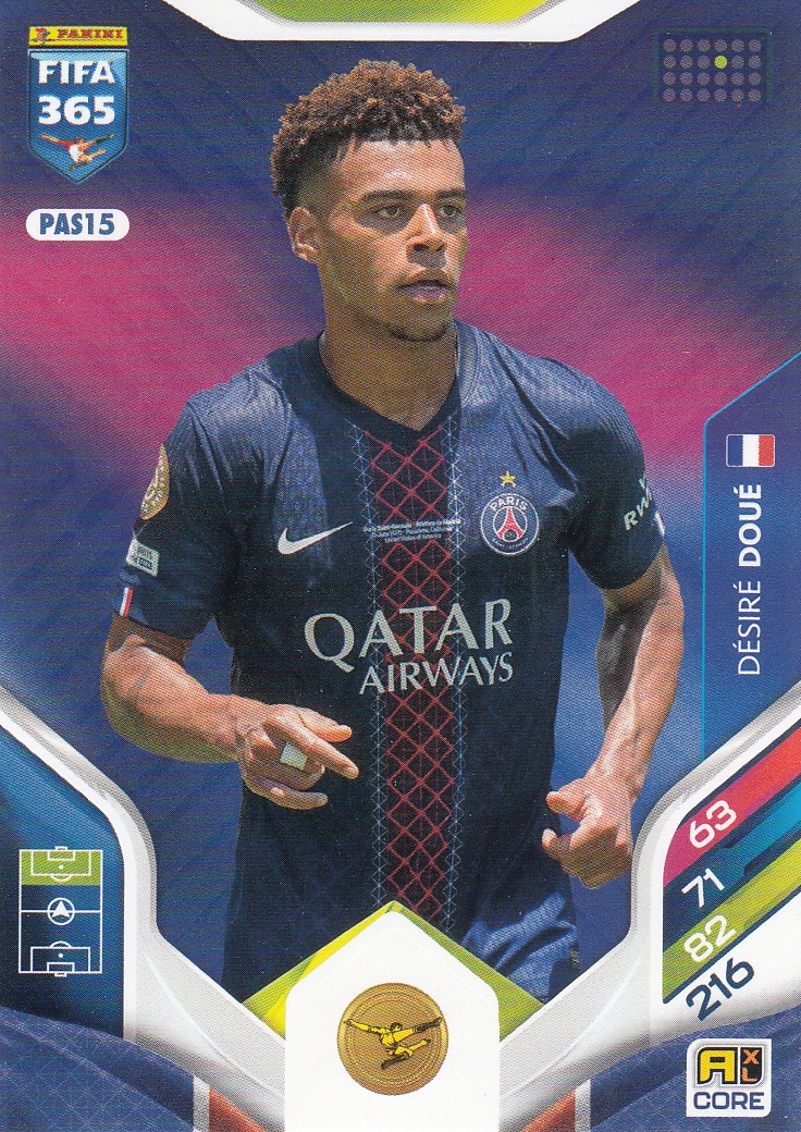 Karta Kolekcjonerska Panini Fifa 365 2026 Team Mate Désiré Doué PAS15