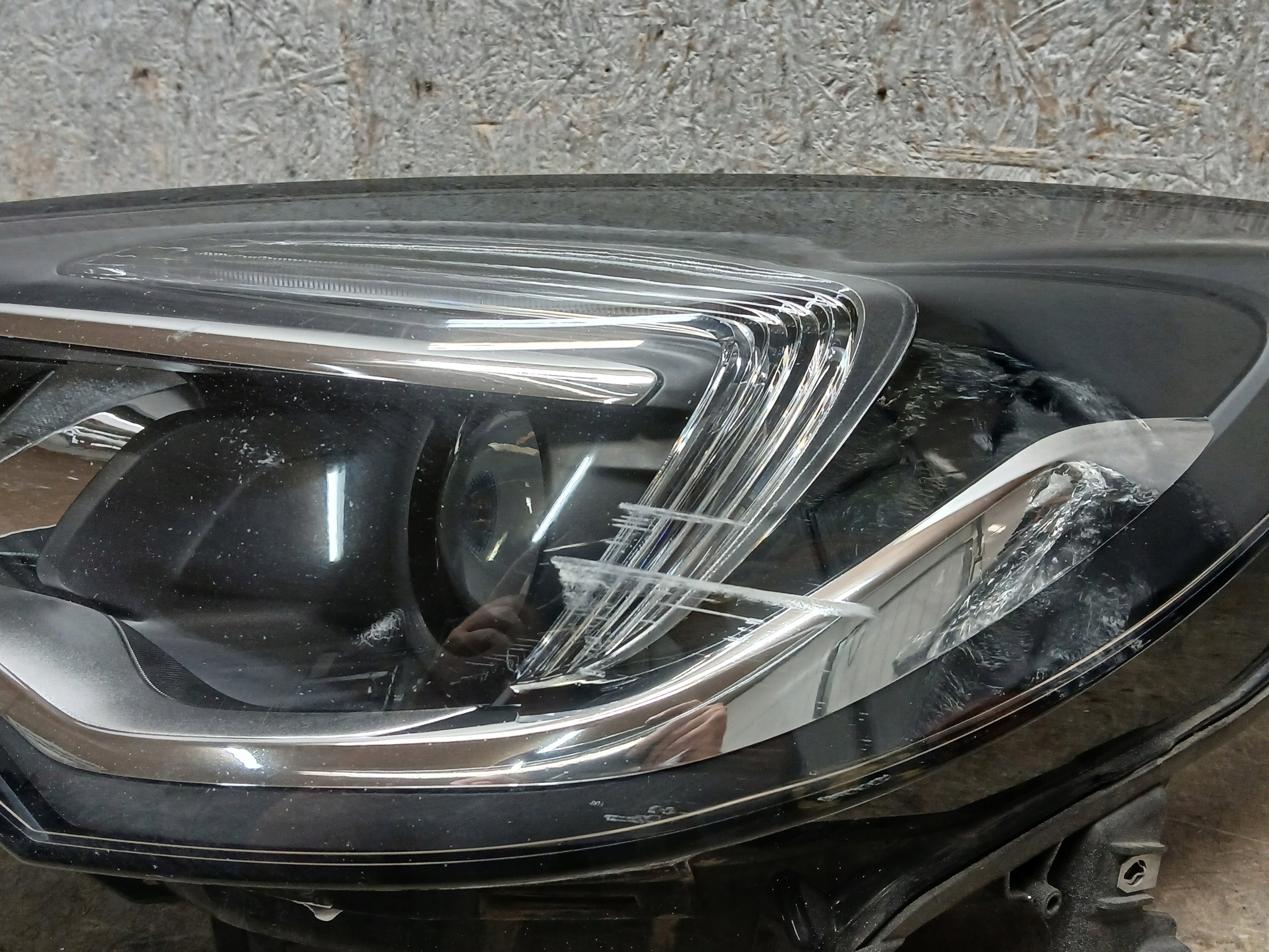 light front left OPEL ASTRA K V 5 lens LED 15-19 39158005