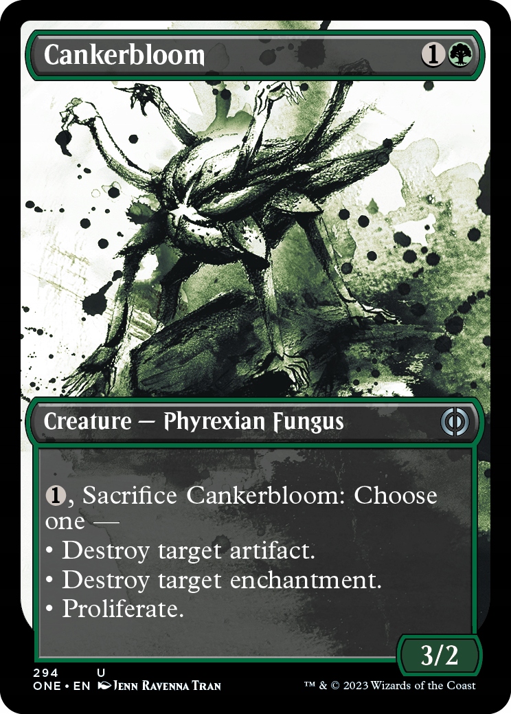 Mtg 2x Cankerbloom *Ichor Borderless* (u)