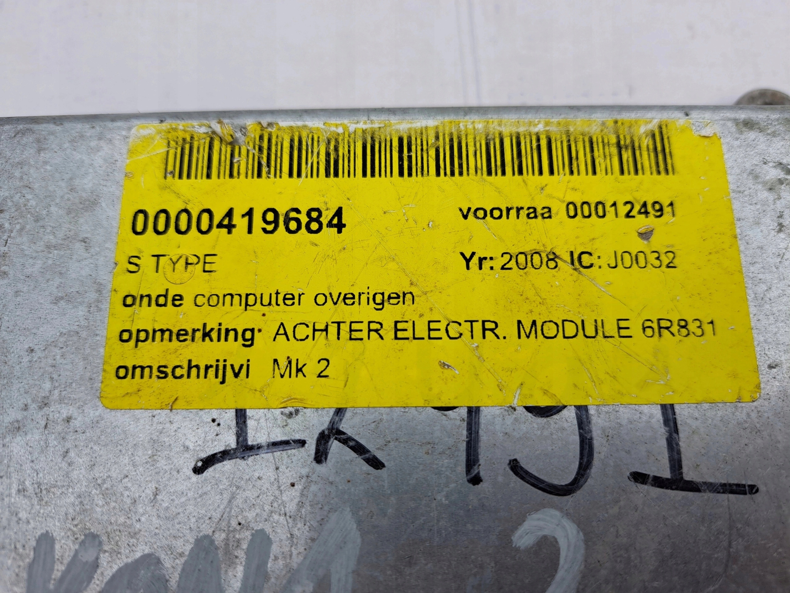 JAGUAR S-TYPE control unit computer ECU 6R83-13B524-AB XW4F-14A638-HA