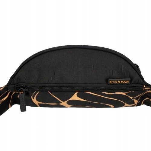 SASZETKA NA PASEK NERKA BIODRÓWKA ZŁOTO - STARPAK Liczba kieszeni 1