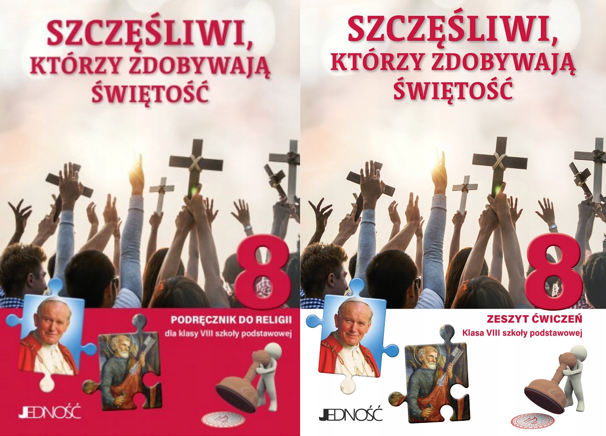 Szczęśliwi, którzy zdobywają świętość 8 Podr + ćw