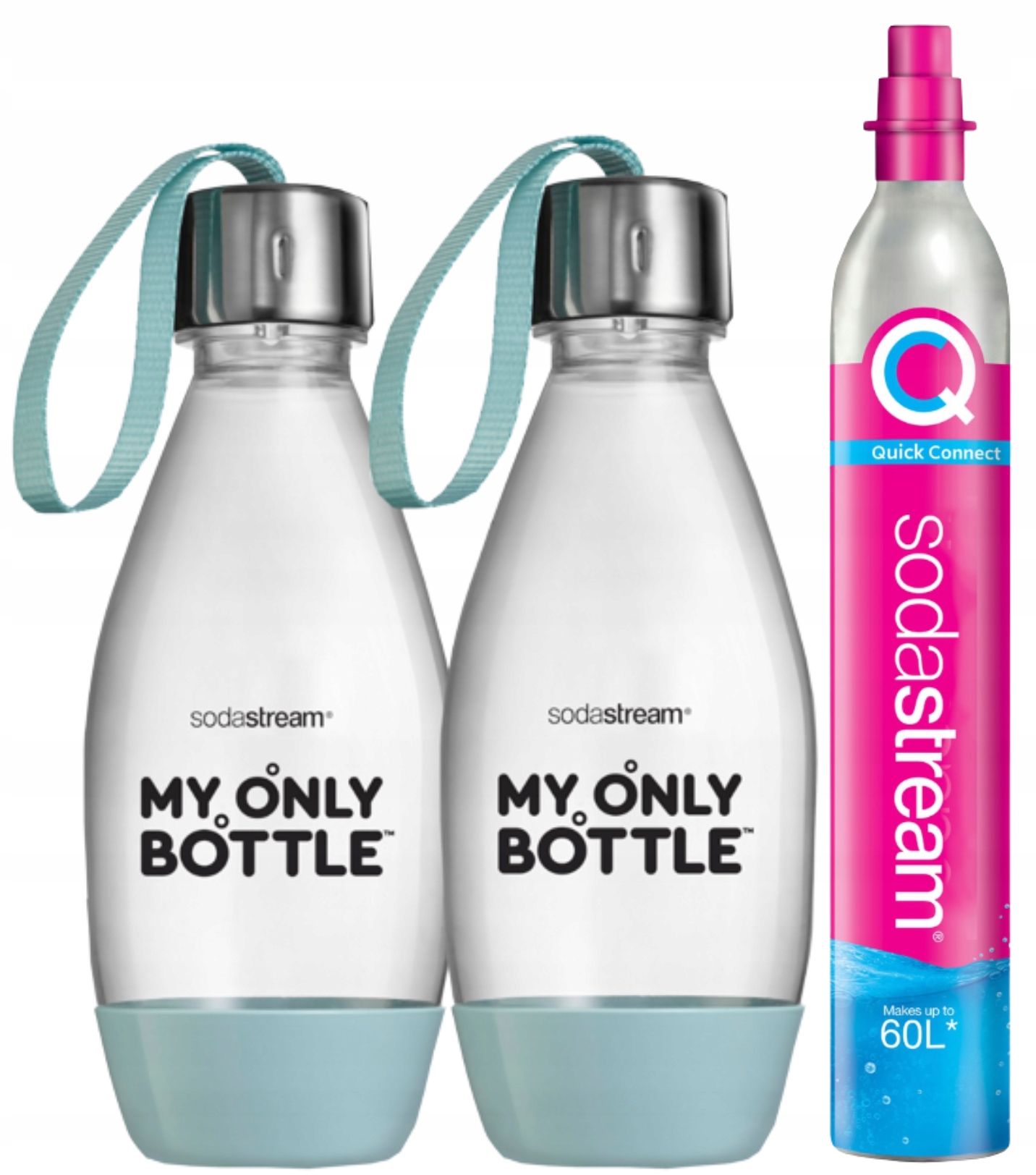 Cylinder SodaStream nabój CO2 2x Butelka My Only