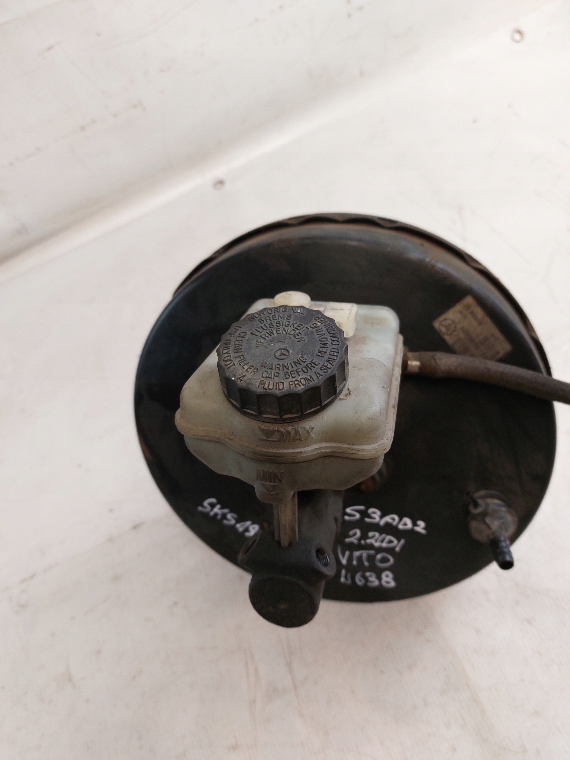 servo pump brake MERCEDES VITO W638