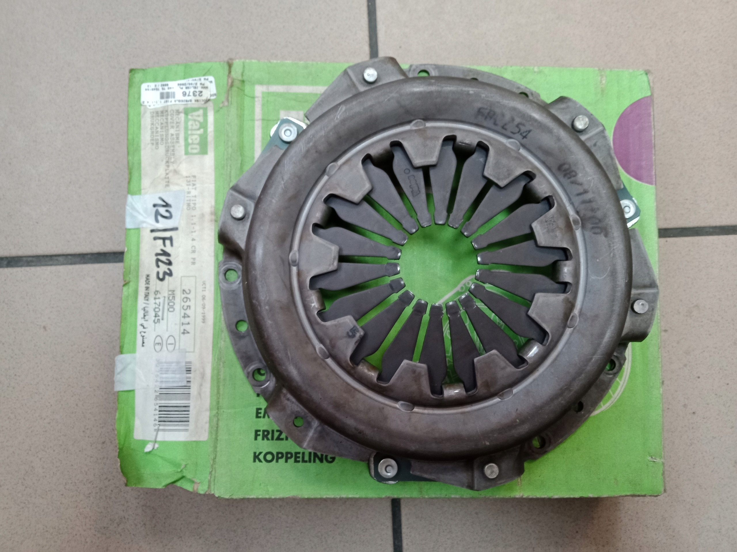 FIAT UNO LANCIA DELTA DOCISK SPRZĘGŁA VALEO 265414