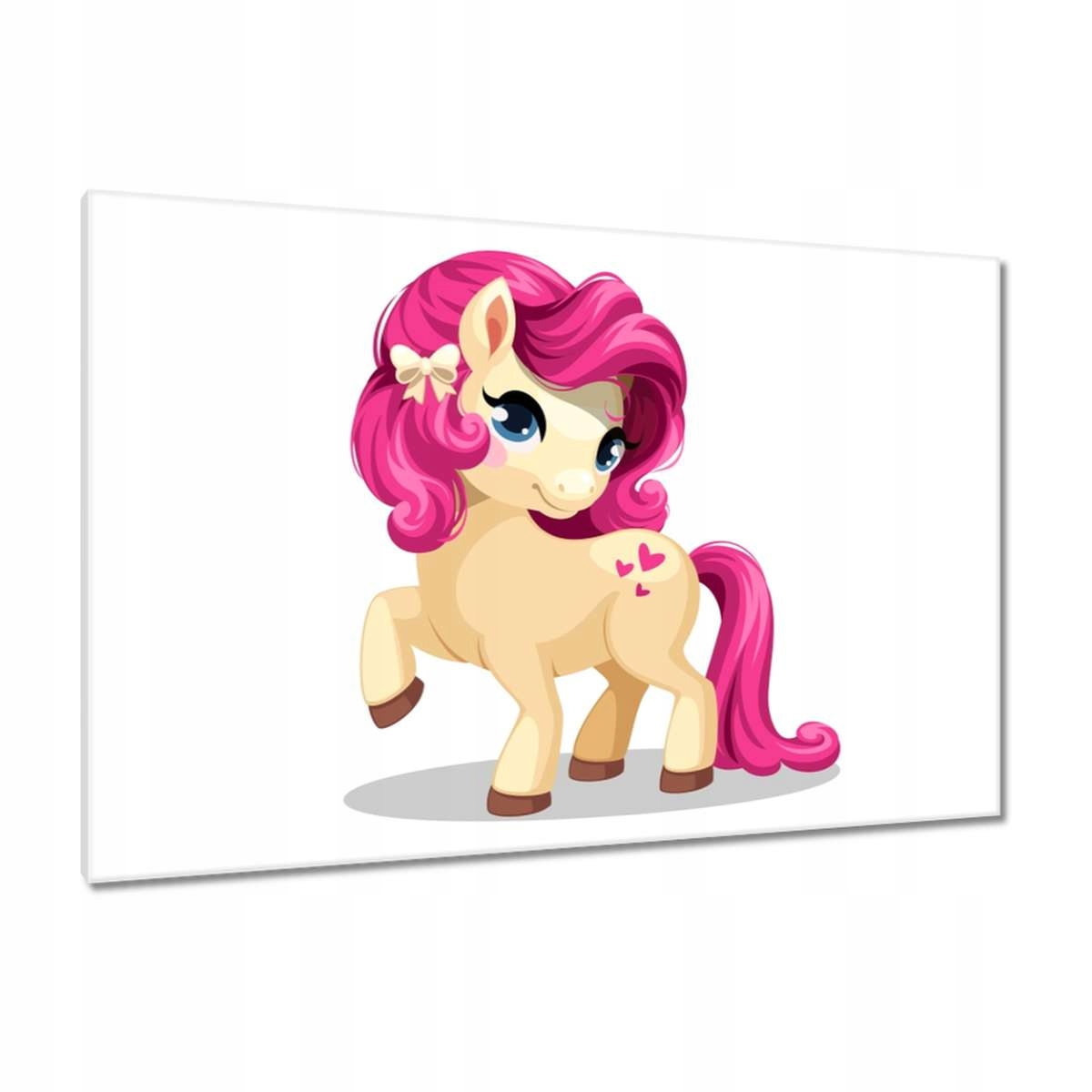 Obrazy 120x80 Poník Dívčí motiv