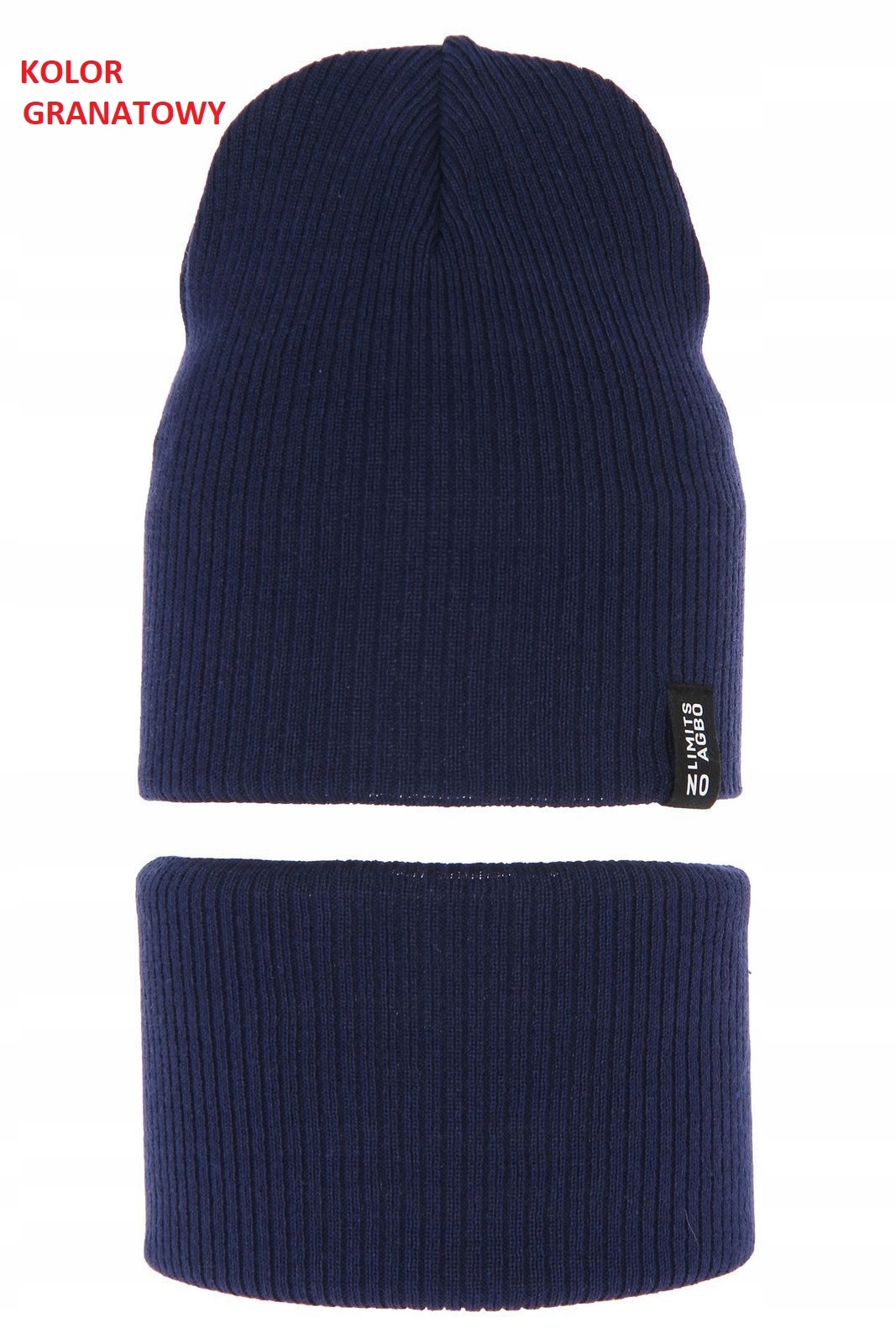 KOMPLET CHŁOPIĘCY WIOSENNY CZAPKA I KOMIN KOLORY do wyboru Sezon jesienny wiosenny