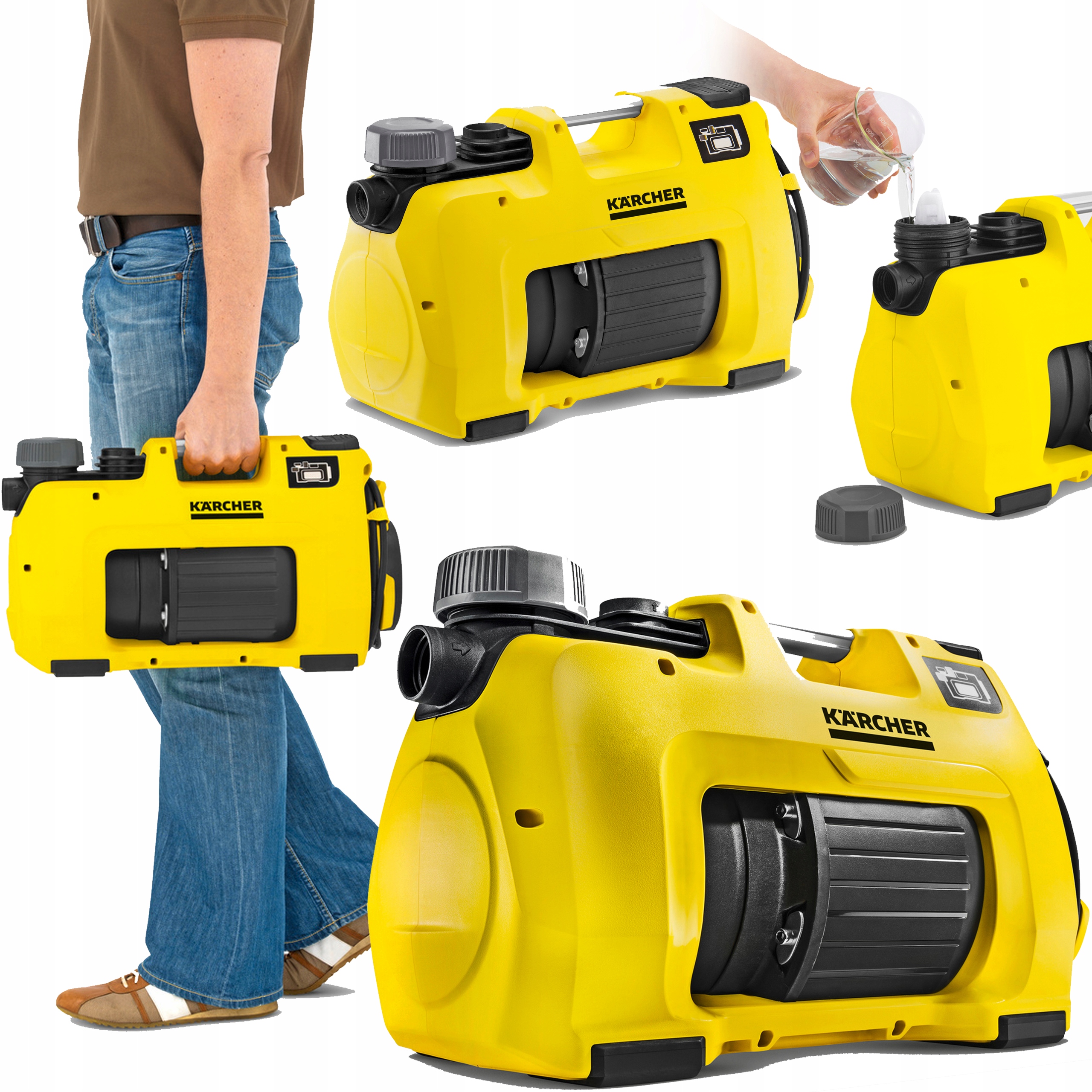 

Mocna Pompa Wody 8m Ogrodowa Bp 3 Karcher 800W XXL