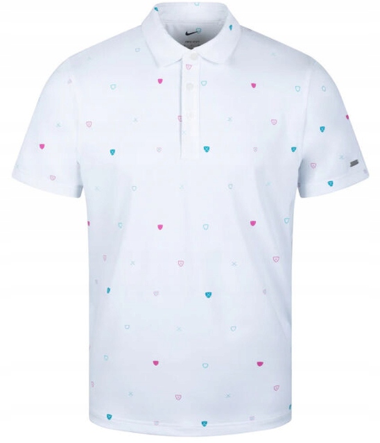 Męska Koszulka Nike Polo Golf Player Print DH0645-100 r.XXL