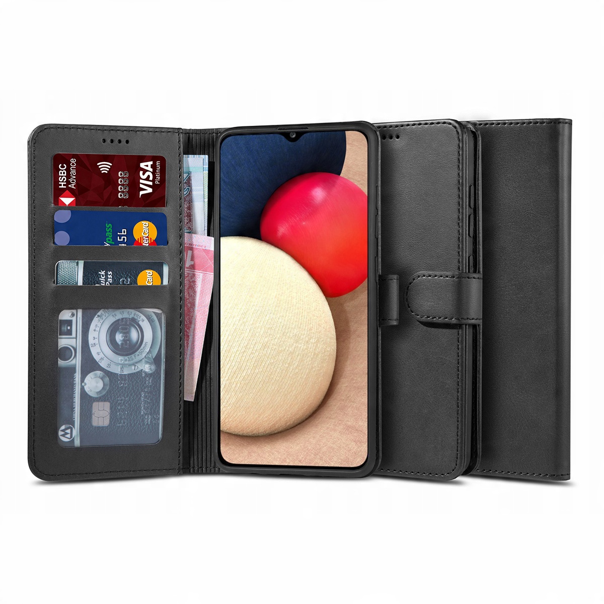

Etui Case Z Klapką Portfel Na Karty Do Galaxy A02S