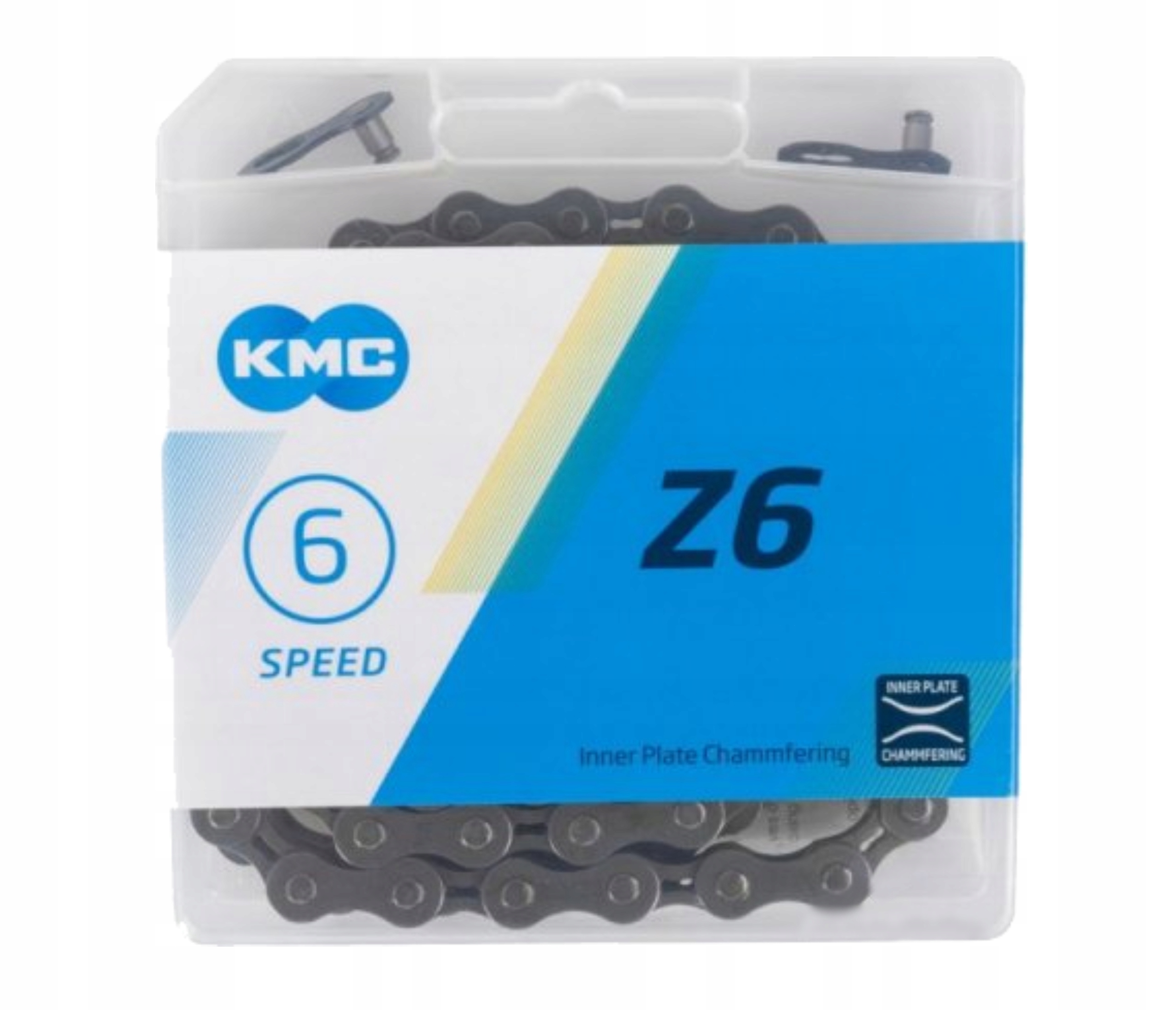

Łańcuch Rowerowy Kmc Z6 1/2 x 3/32 " 114 L