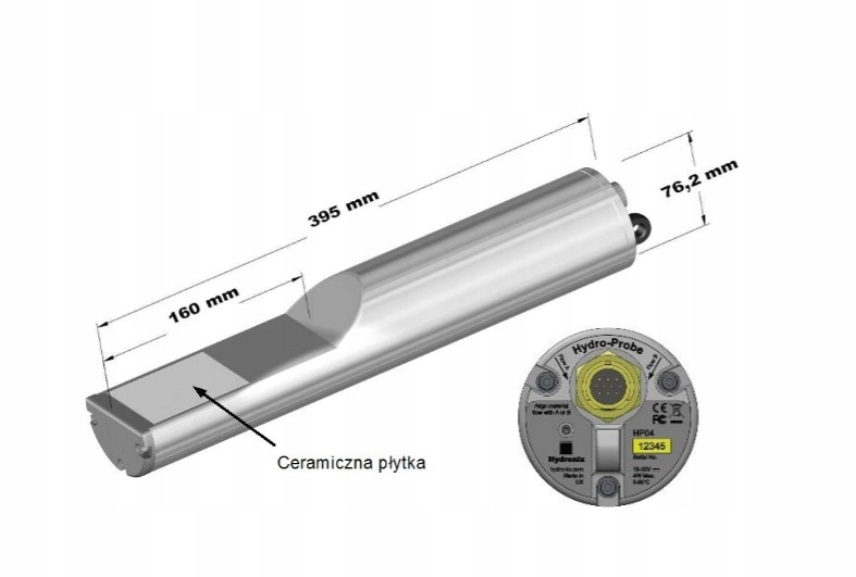 Sonda Hydronix Hydro-probe HP04 Sonda Pro Měření Vlhkosti Hydronix HP04