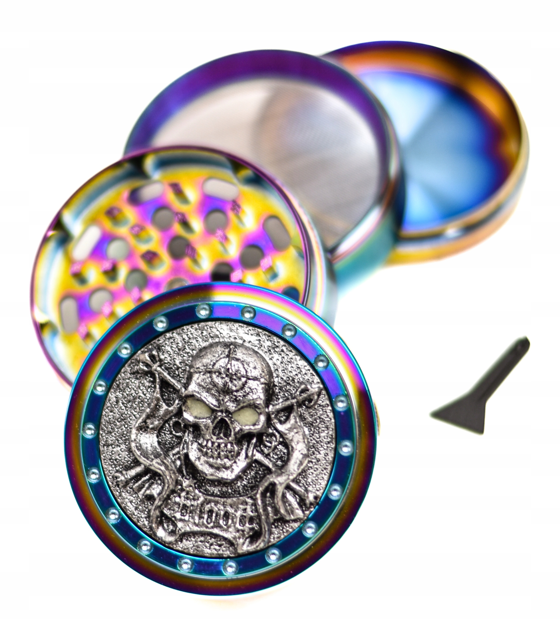 Velký Mlýnek Grinder Crusher 3D Kameleon Cbd Thc