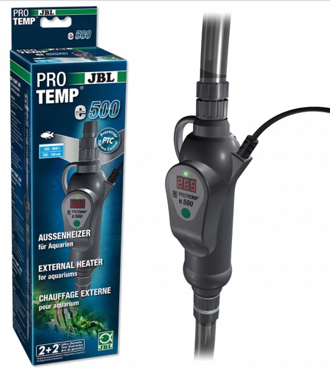 

Grzałka Przepływowa Jbl Protemp E500 160-600l