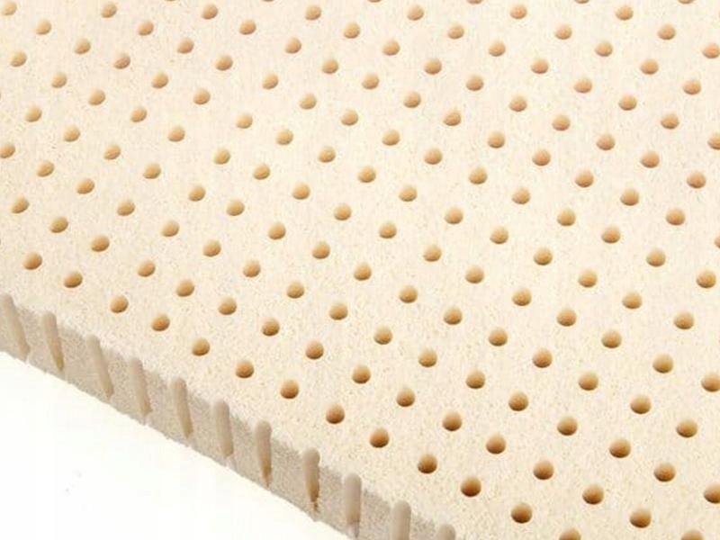 80x180 antialergická podložka na matrac z penovej latexovej peny H2