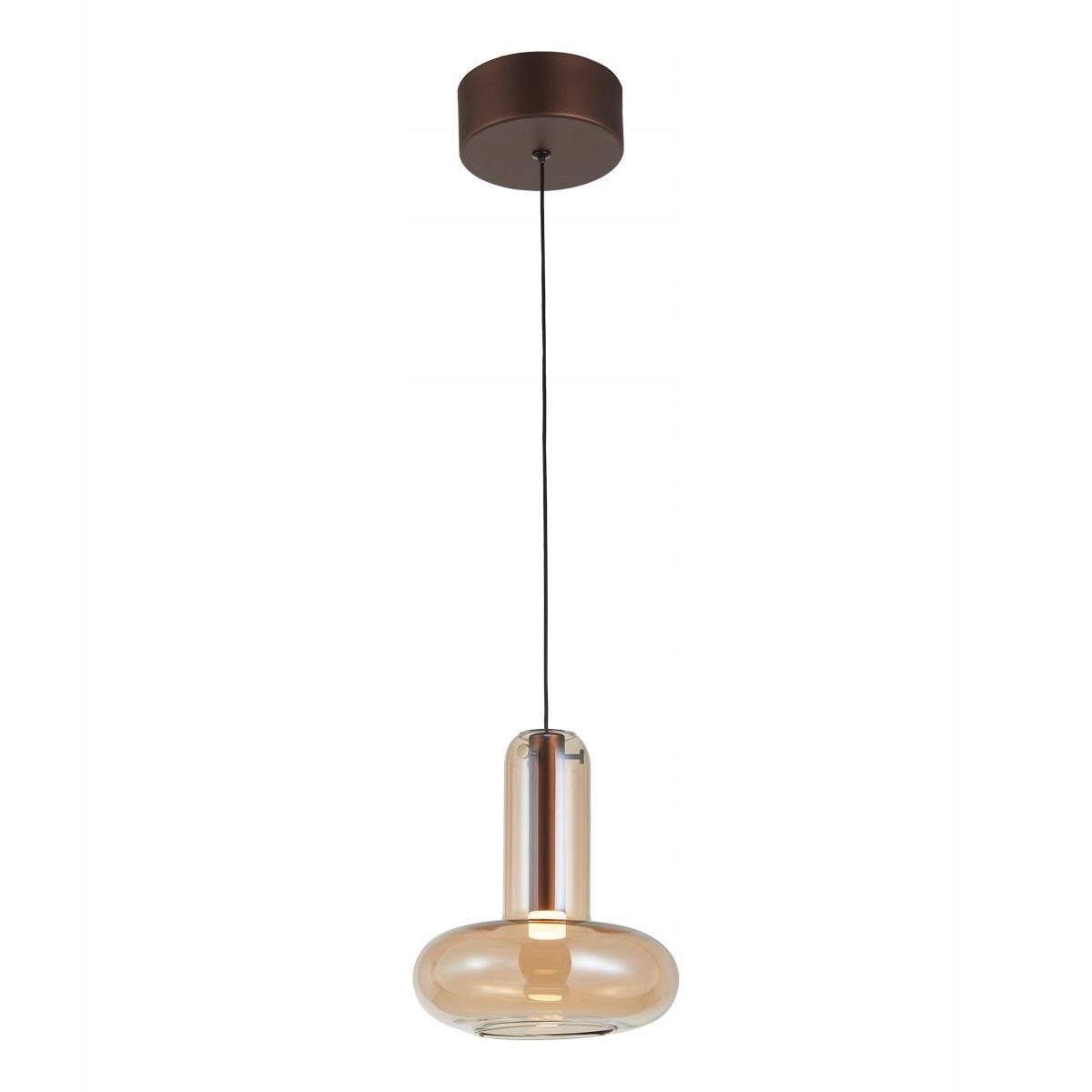 Závěsná Led lampa 5W Carote měděná Italux do interiéru