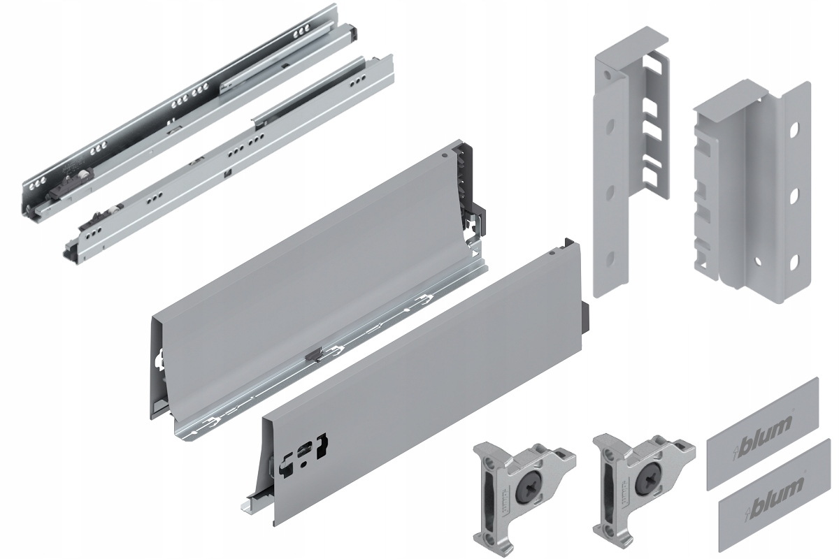 

Blum Szuflada Tandembox 450 Średnia K Szara 30kg