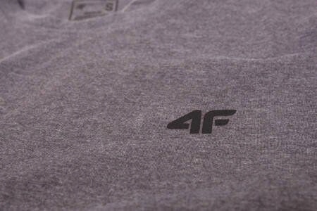 Koszulka 4F NOSH4-TSM003 24M szara r.M Kolekcja NOSH4-TSM003