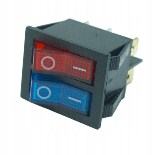 

SW-MK321AC-BL 2 x przełącznik 6pin 15A 250V 3szt.