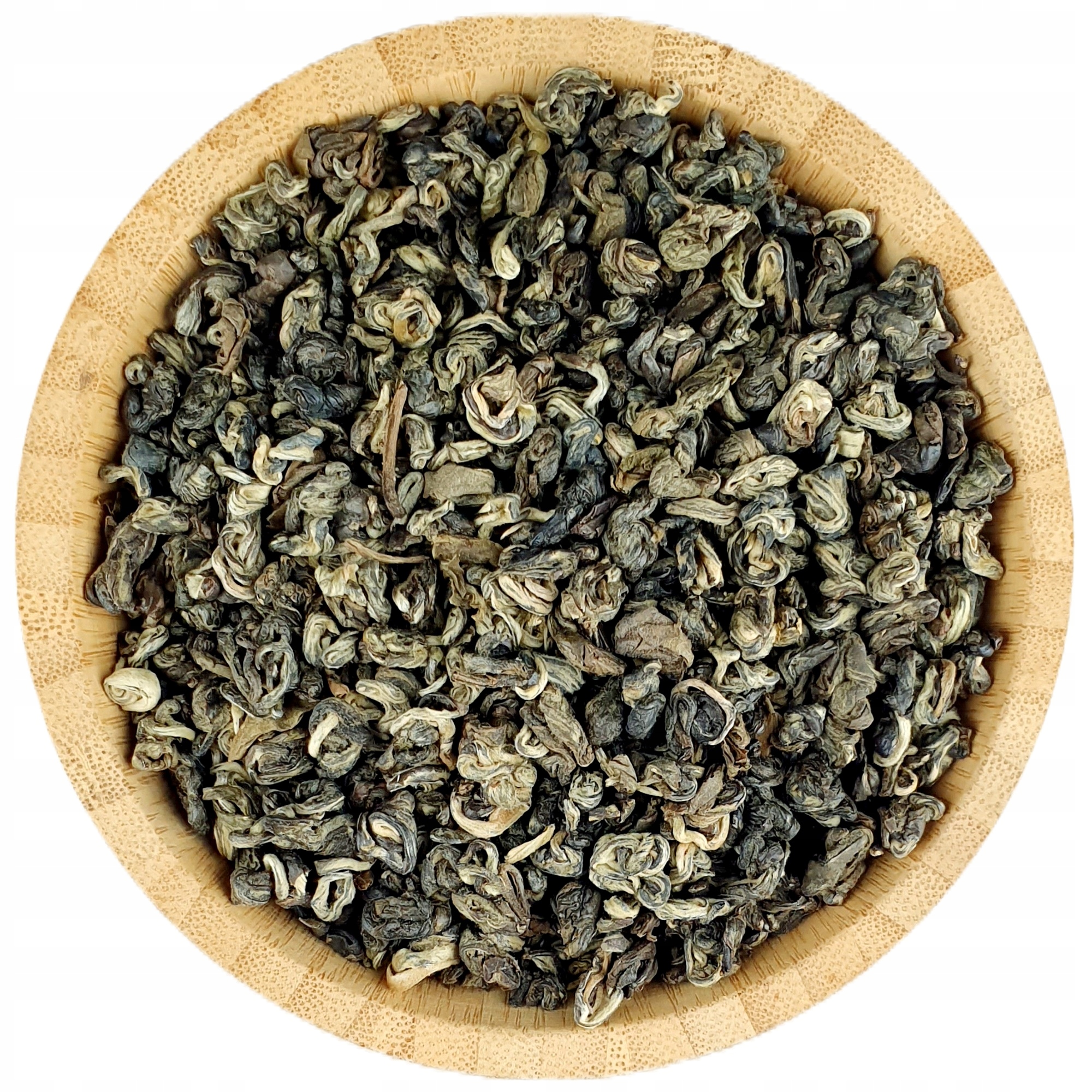 Levně Čaj Zelený zelený snail 1 kg Listový Bi Luo Chun Bylinný dvůr