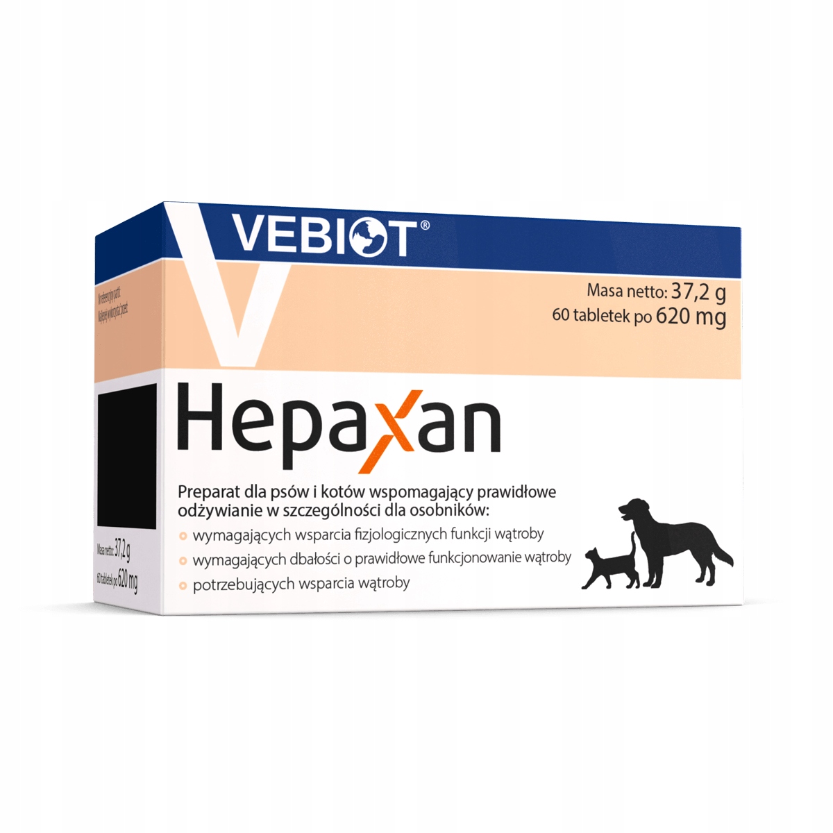 Vebiot Hepaxan 60 tabletek