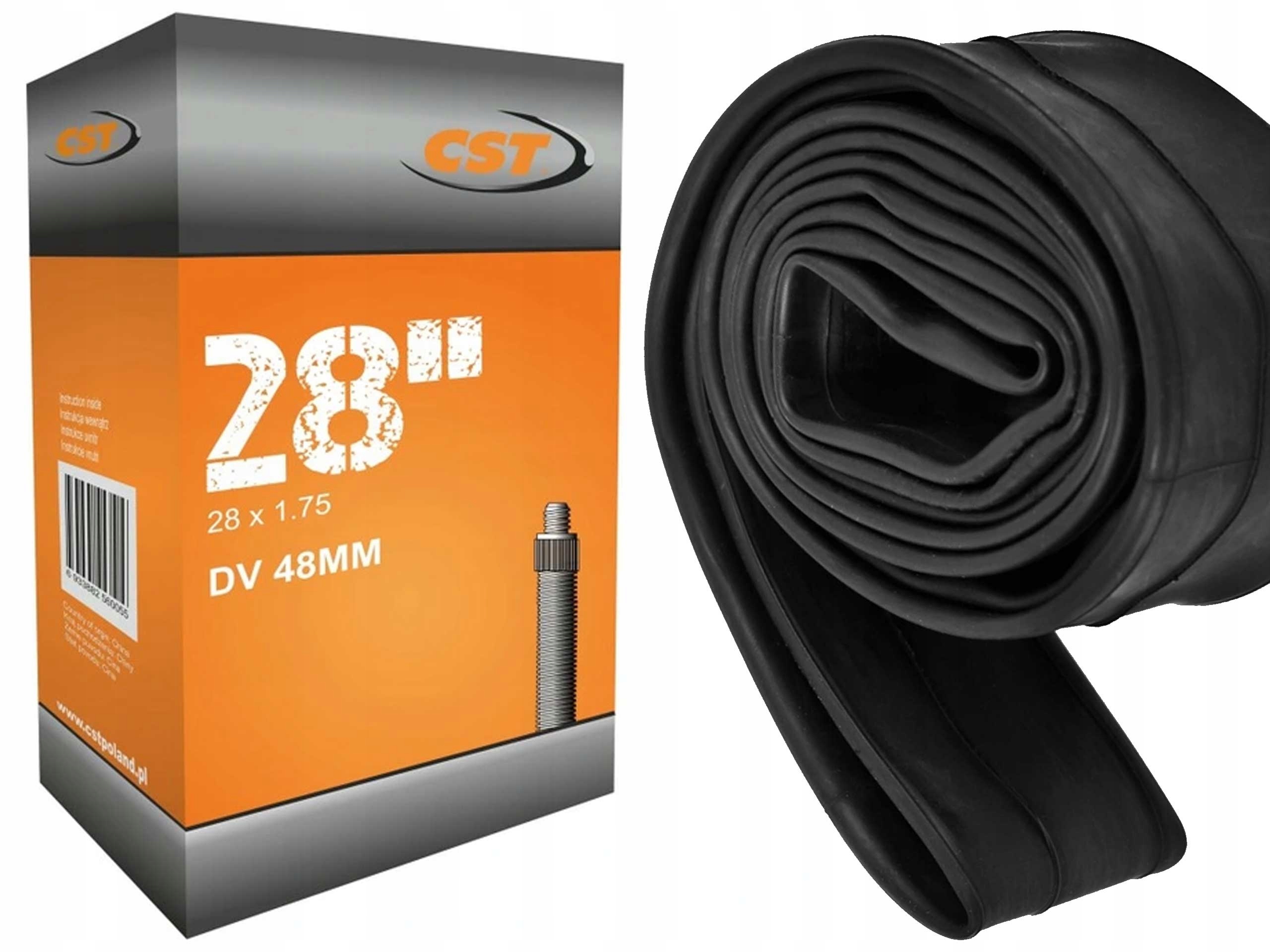 

Dętka Rowerowa Cst 28x1,75 Gvmp 48mm TB-CS094