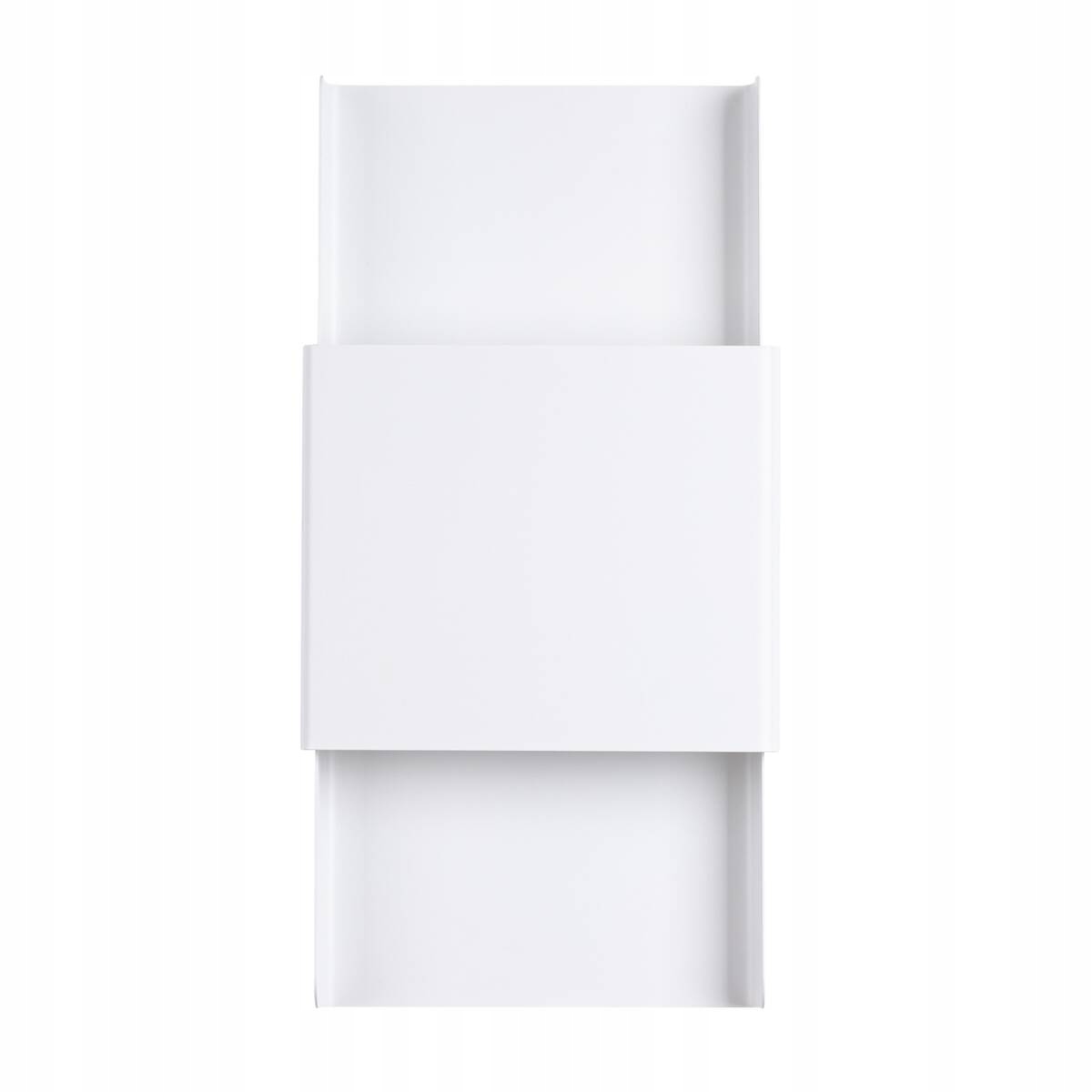 Moderné obdĺžnikové nástenné svietidlo 40 cm biele do obývačky Sollux Lighting