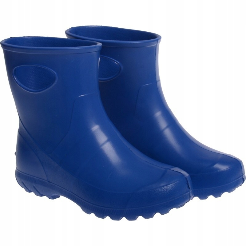 KALOSZE MAJA W OGRODZIE Z WYCIĘCIAMI szafir 39