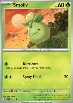 Karty Pokemon (svp 023) Smoliv