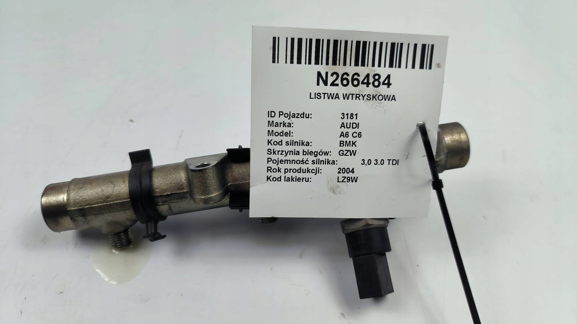 Kraftstoffverteiler Einspritzleiste links 059130089D 3.0 TDI AUDI A6 C6