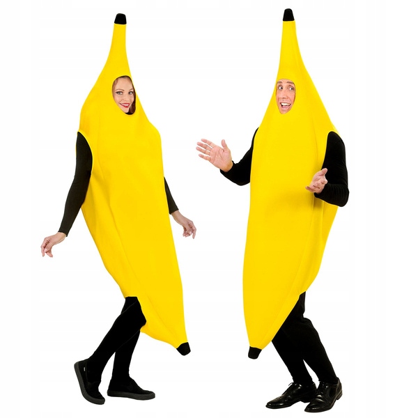 Kostým Banán Plod Banán Žlutý Čikita Karneval M